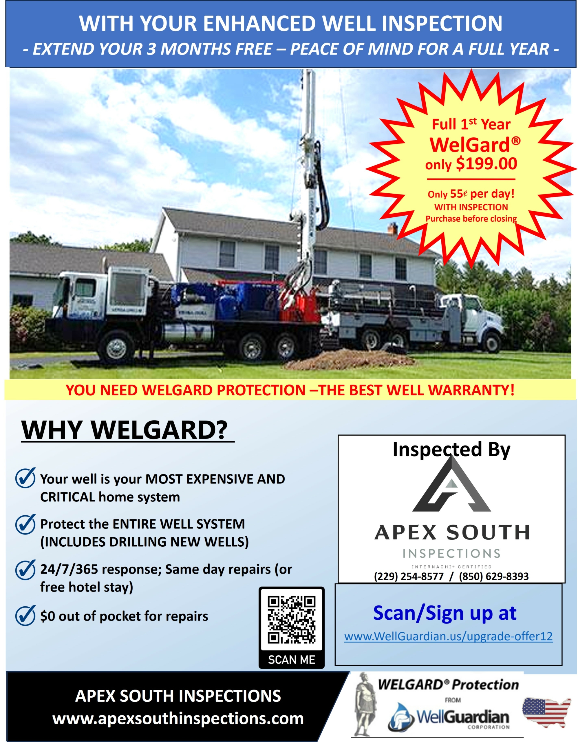 Enhanced Well Inspection - Apex South Inspections